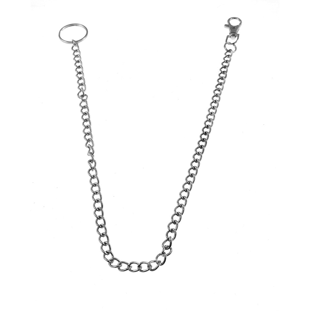 Silver chain for on sale trousers